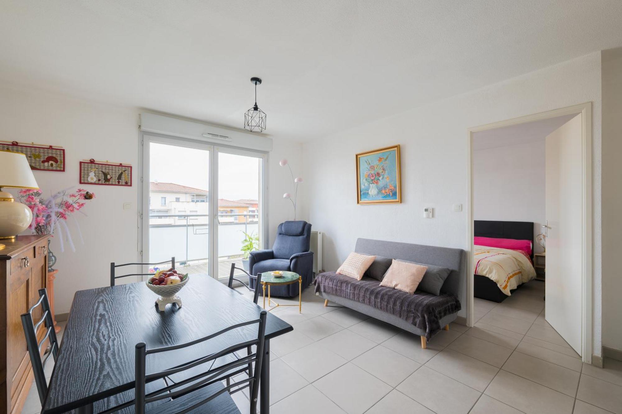 T2 Calme & Charmant Proche De Toulouse - A 2Min Du Campus Tbs Quint-Fonsegrives Exterior photo